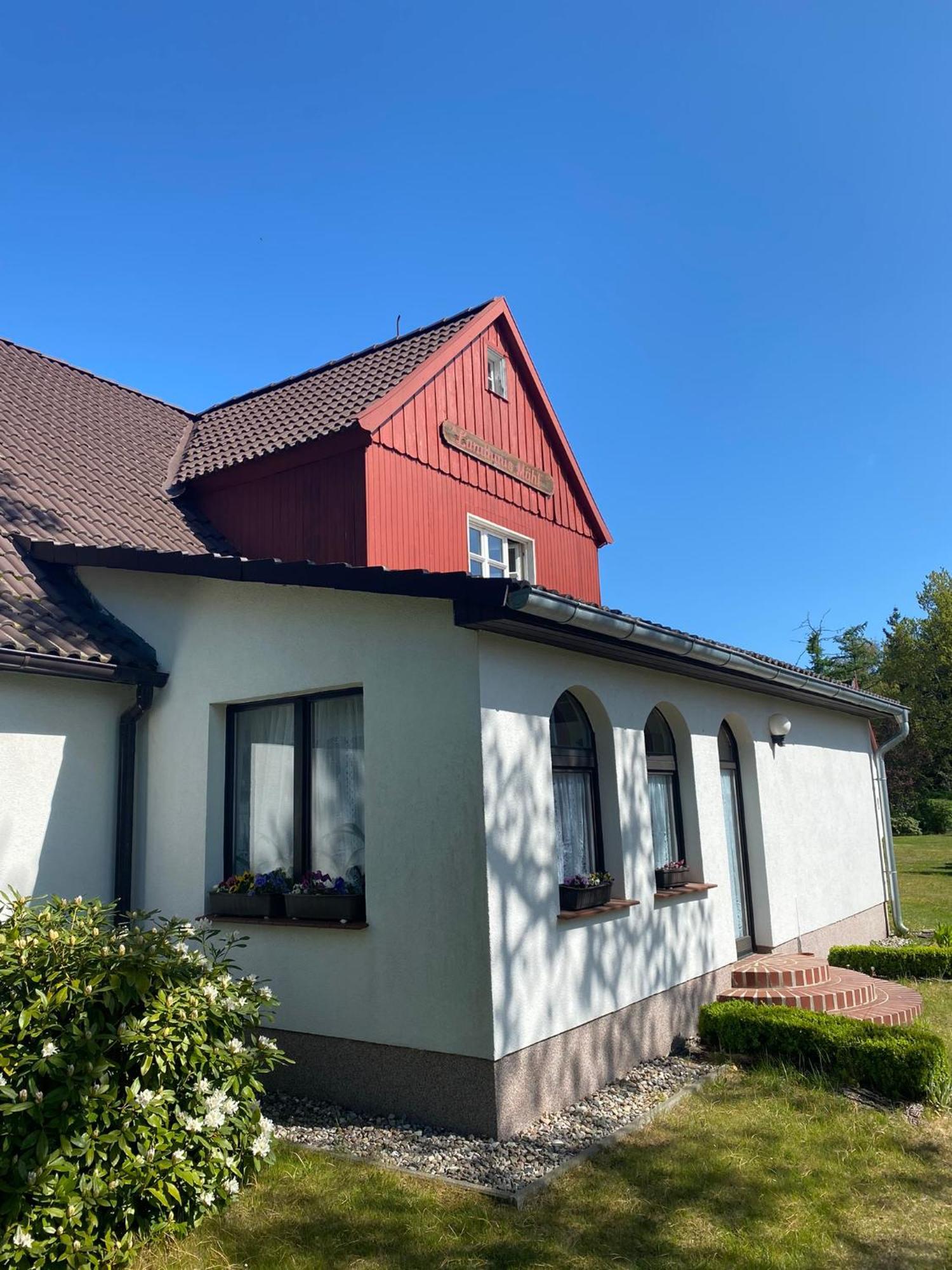 OSTSEE-LANDHAUS MÄHL mit Sauna und Kamin auch für Gruppen Prerow Exterior foto
